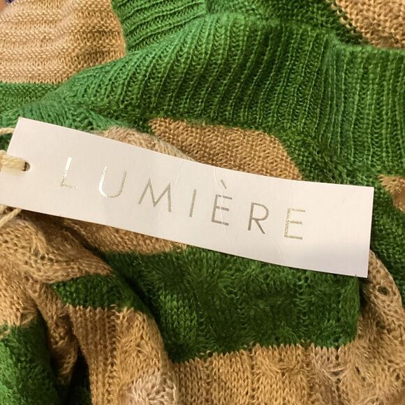 NWT Lumiere CELIA STRIPED SWEATER size Medium - Picture 10 of 11
